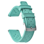 Vintage Tropical FKM Rubber Watch Strap for Seiko SKX007, 62MAS, & Tudor Black Bay STRAPS