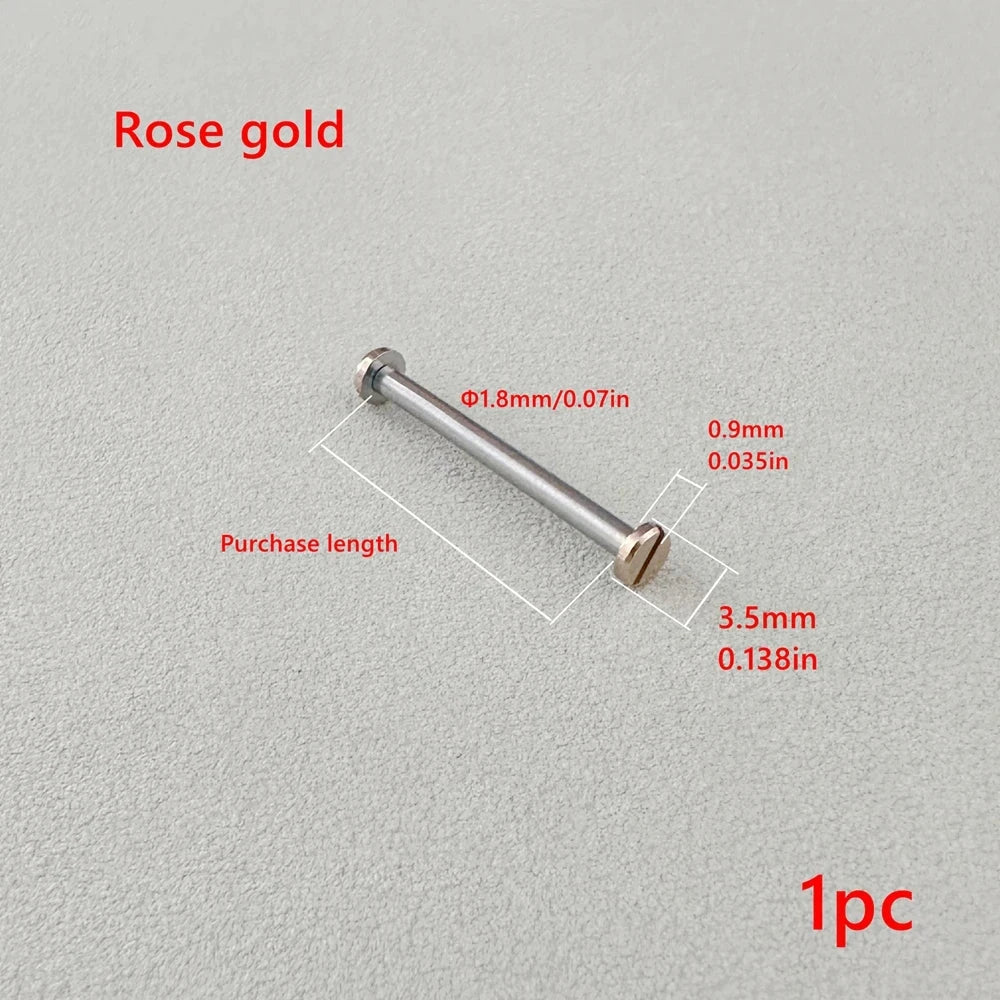 1.8mm Stainless Steel Screw Rod for Watch Strap Repair STRAPS