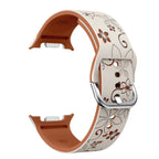 Engraved Silicone Band for Samsung Galaxy Watch 8 44mm 40mm & Galaxy Watch 8 Classic 46mm