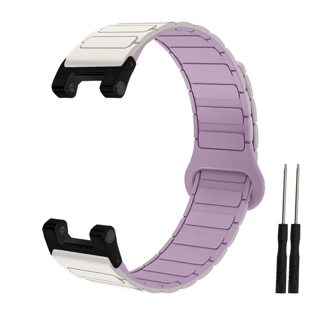 Armor Style Magnetic Silicone Strap for Amazfit T-Rex 3, T-Rex 2 & T-Rex Pro STRAPS