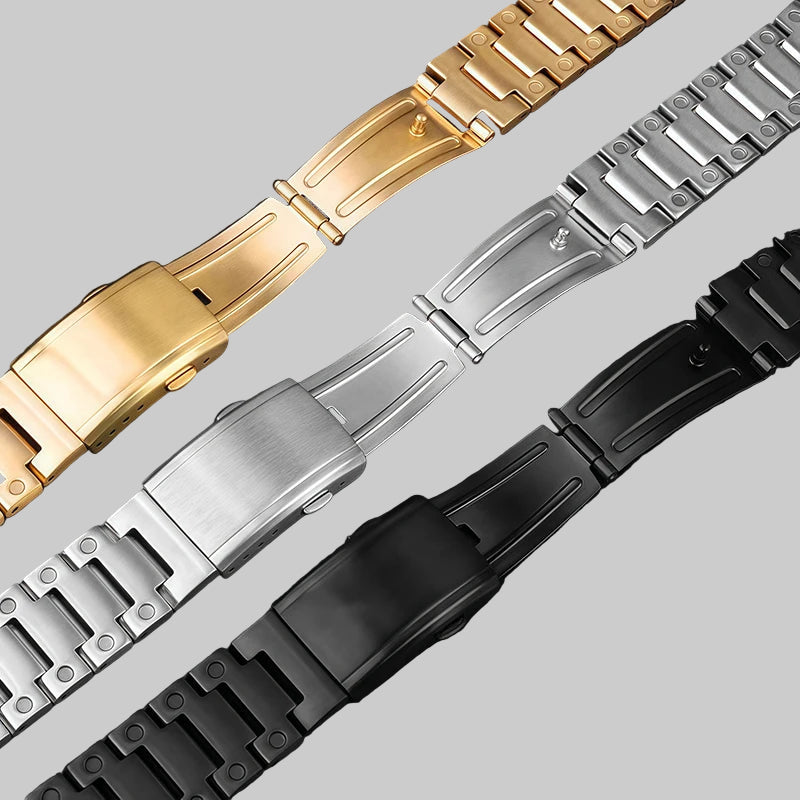 Modified Metal Case & Strap Kit for Casio G-Shock GA-2100 / GA-2110 / GA-B2100 STRAPS