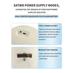 Single Watch Winder - Dual Power, Quiet Mabuchi Motor STRAPS