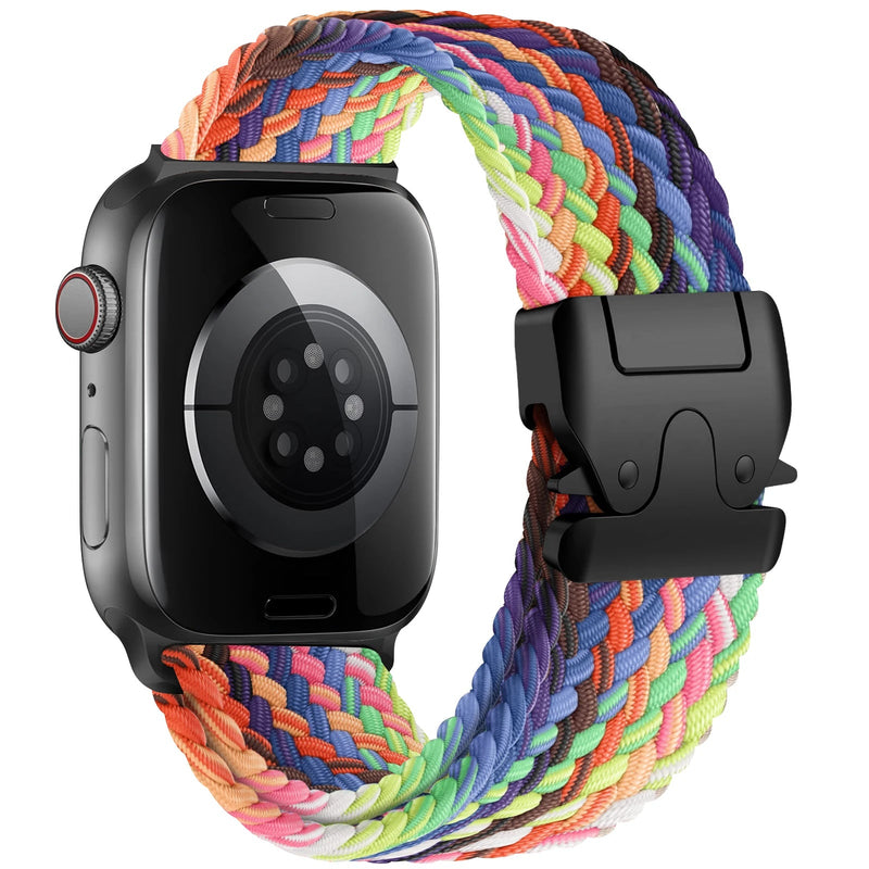 Braided Nylon Parachute Strap for Apple Watch Apple Watch Series 10, 9, 8, SE, 7, 6, 5, 4, 3, 2, 1 STRAPS