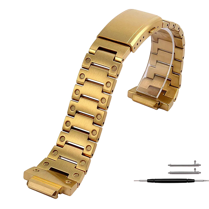 Modified Metal Case & Strap Kit for Casio G-Shock GA-2100 / GA-2110 / GA-B2100 STRAPS