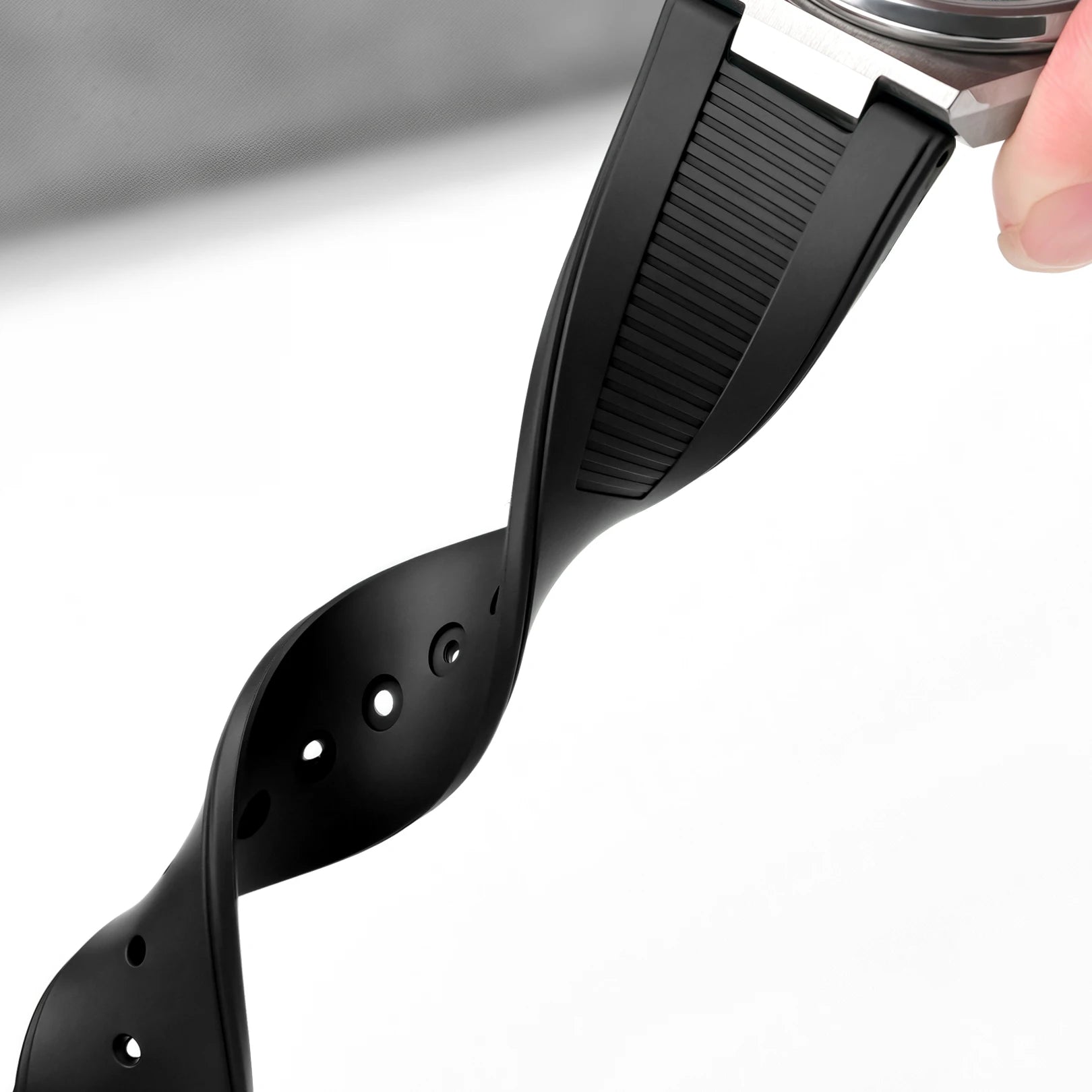 Citizen Zenshin & Nautilus FKM Rubber Strap | AW0130-85X Models