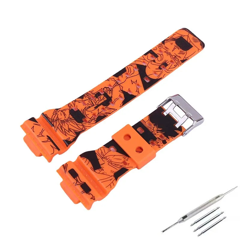 Resin Strap for CASIO G-SHOCK GD-100 GA-100 GA-110 GA-120 GA-130 GA-140 GA-150 GA-700 GA-710 GAX-100 GLS-100 GLS-8900 STRAPS