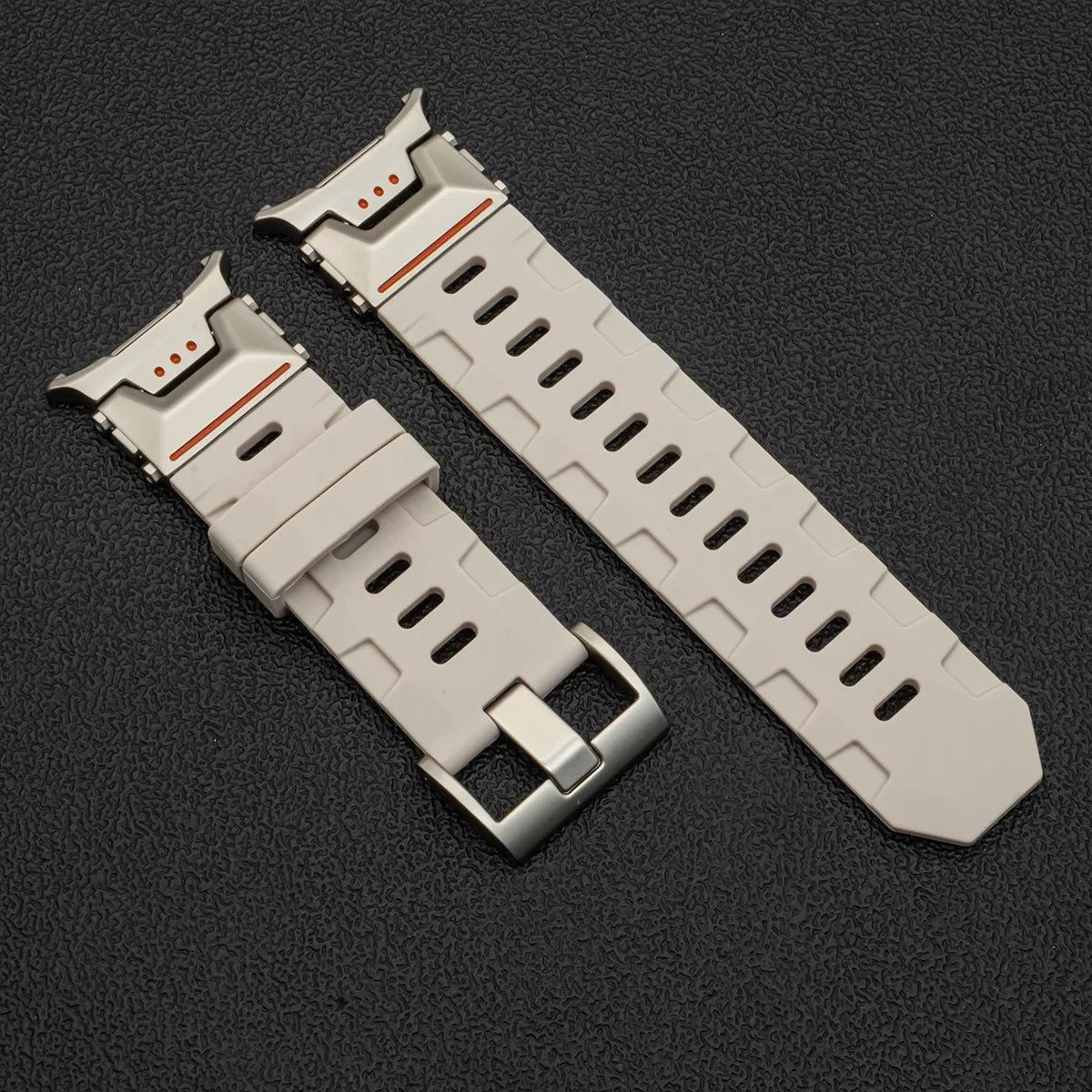 Silicone Strap for Samsung Galaxy Watch Ultra 47mm - No-Gap Curved End STRAPS