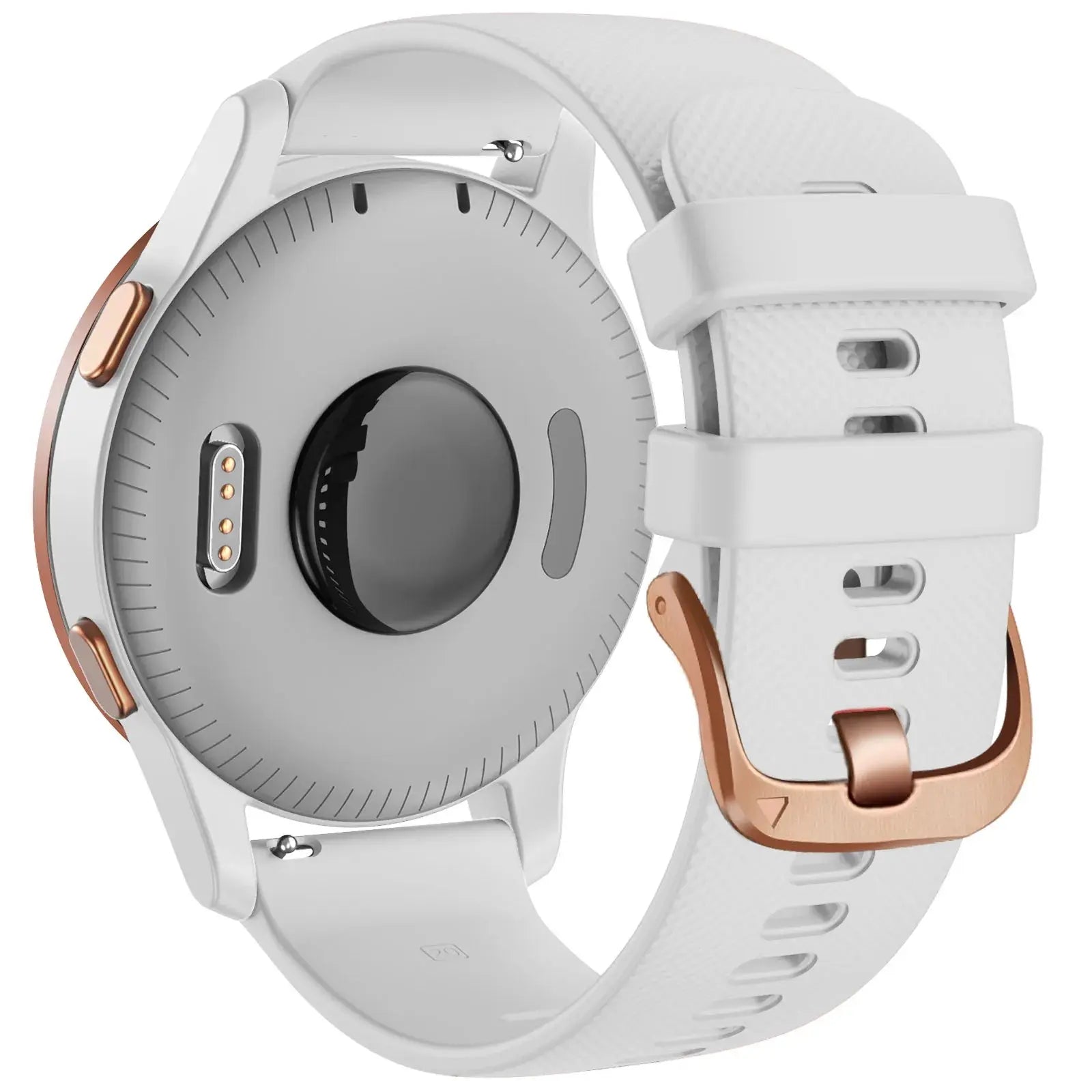 18mm & 20mm Silicone Strap for Garmin Venu Sq 2 Plus, Vivoactive 4S, Venu 3S, 2S – Wristband - STRAPS