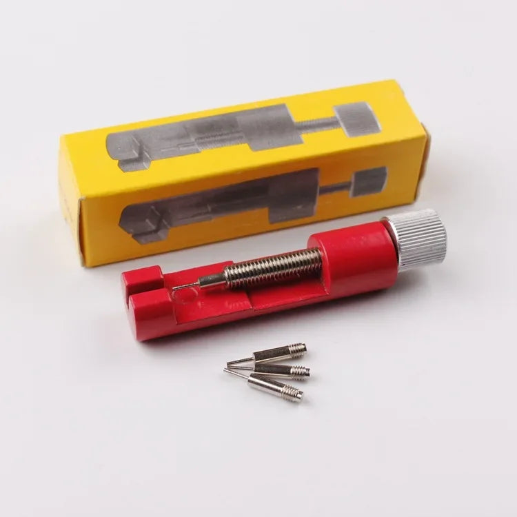 Metal Watch Strap Link Pin Remover Tool with 3 Extra Pins