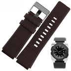30x22mm Genuine Leather Watchband for Diesel DZ1089 / DZ1123 / DZ1132 STRAPS