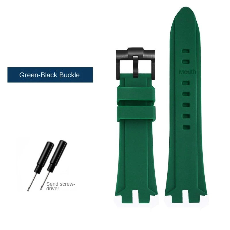 Waterproof Silicone Rubber Strap for Casio PROTREK PRW-3000/3100/6000/6100 – with Tools STRAPS