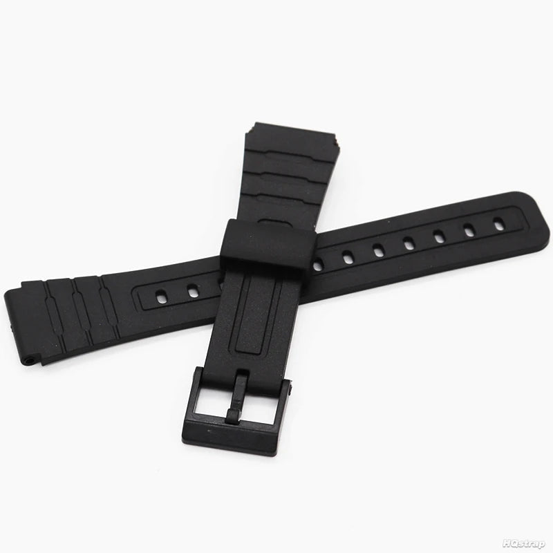 Silicone Strap for CASIO W800H SGW400 F84 F91W AE1200 AE1300 A158 A168 F105 F108 12mm 14mm 16mm 18mm 20mm 22mm STRAPS