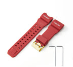 Casio G-SHOCK GWG-1000GB Blue Red Green Silicone Watchband 22cm Resin Strap STRAPS