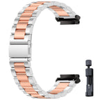 Stainless Steel Luxury Link Bracelet for Amazfit T-Rex 3, T-Rex 2, T-Rex Ultra & Pro STRAPS