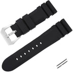 Soft Silicone Strap for Panerai Luminor (PAM01312), Radiomir (PAM00183), & Submersible (PAM00973) STRAPS