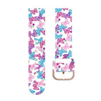 20mm 22mm Patterned Silicone Strap for Samsung Galaxy, Huawei & More STRAPS