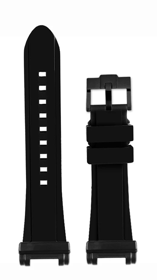 GPW-1000 Resin Silicone Strap for Casio G-SHOCK 5410 Series Men’s Black Rubber Watchband