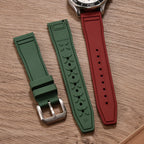 High-Quality FKM Fluororubber Dive Watch Band for Rolex, Samsung & Huawei