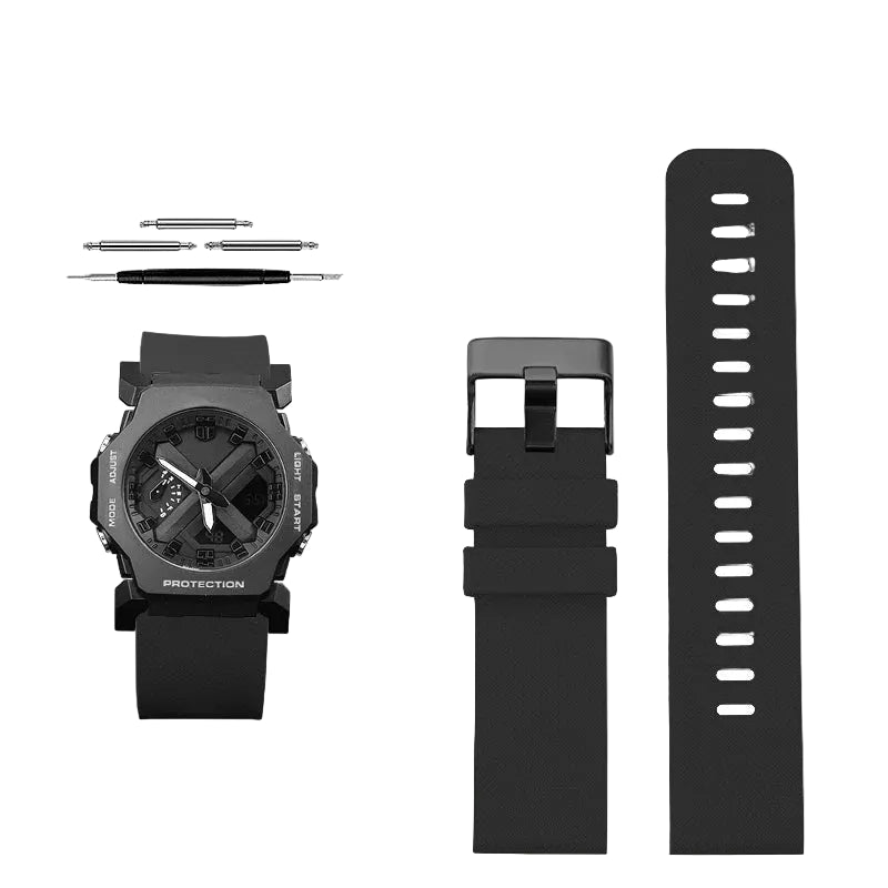 Sport Rubber Strap for Casio G-Shock GA-2000, GA-2200, & GA-2300 STRAPS