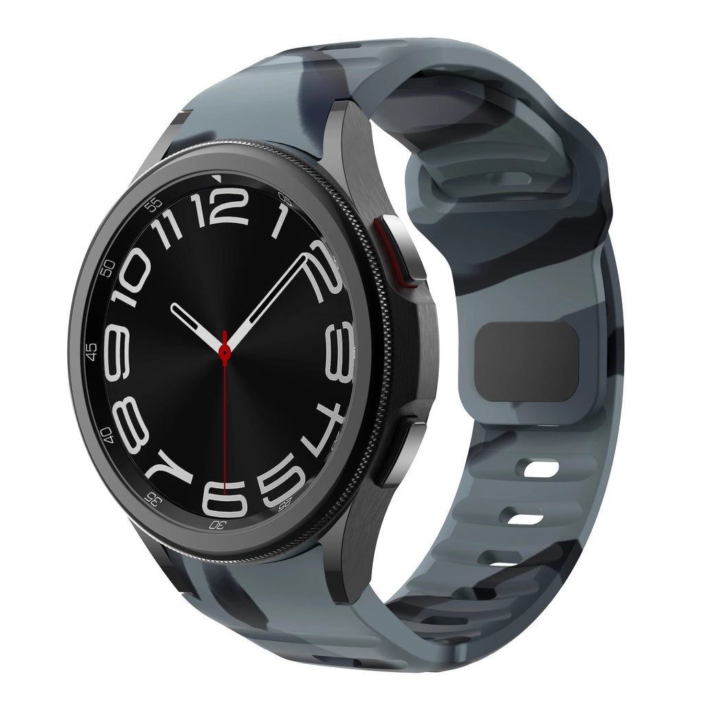 Silicone Strap for Samsung Galaxy Watch 6 Classic 47mm 43mm / 5 Pro 45mm / 4 46mm 42mm / 6 40mm 44mm
