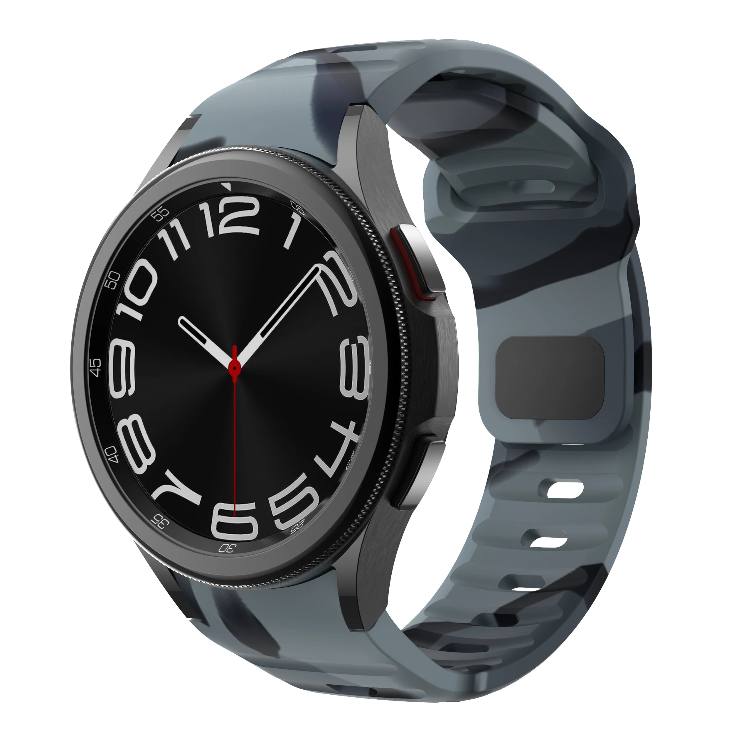 Silicone Strap for Samsung Galaxy Watch 6 Classic 47mm 43mm / 5 Pro 45mm / 4 46mm 42mm / 6 40mm 44mm