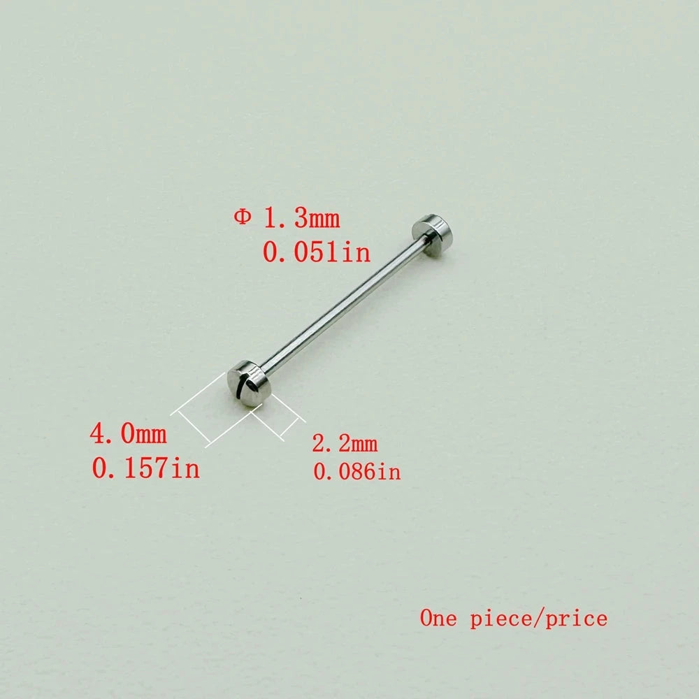 1.3mm Stainless Steel Watch Strap Fastener Screw Rod STRAPS