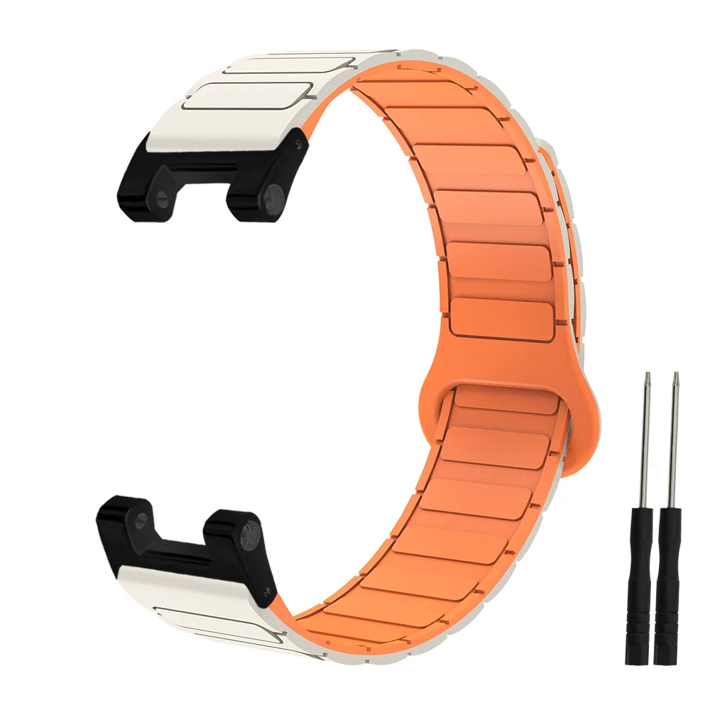 Armor Style Magnetic Silicone Strap for Amazfit T-Rex 3, T-Rex 2 & T-Rex Pro STRAPS