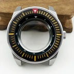 Samurai Watch Case for NH34, NH35, NH36, 7S26 | 44mm Stainless Steel with Sapphire Crystal & 22mm Lug STRAPS