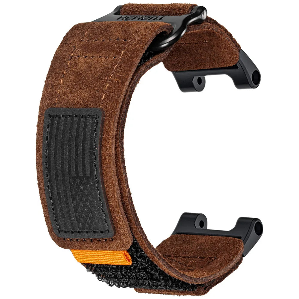Genuine Suede Leather Strap for Amazfit T-Rex 3, T-Rex 2, T-Rex Pro & T-Rex STRAPS