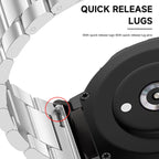 Stainless Steel Luxury Link Bracelet for Amazfit T-Rex 3, T-Rex 2, T-Rex Ultra & Pro STRAPS