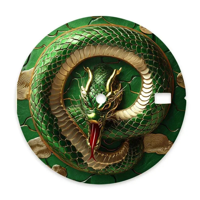 Seiko Mods NH35 DIY Custom New Year Snake Watch Dial - 28.5mm - STRAPS