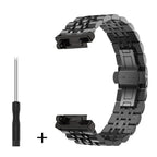 Stainless Steel Link Bracelet for Amazfit T-Rex 2, T-Rex Pro & T-Rex STRAPS