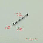 1.3mm Stainless Steel Watch Strap Fastener Screw Rod STRAPS