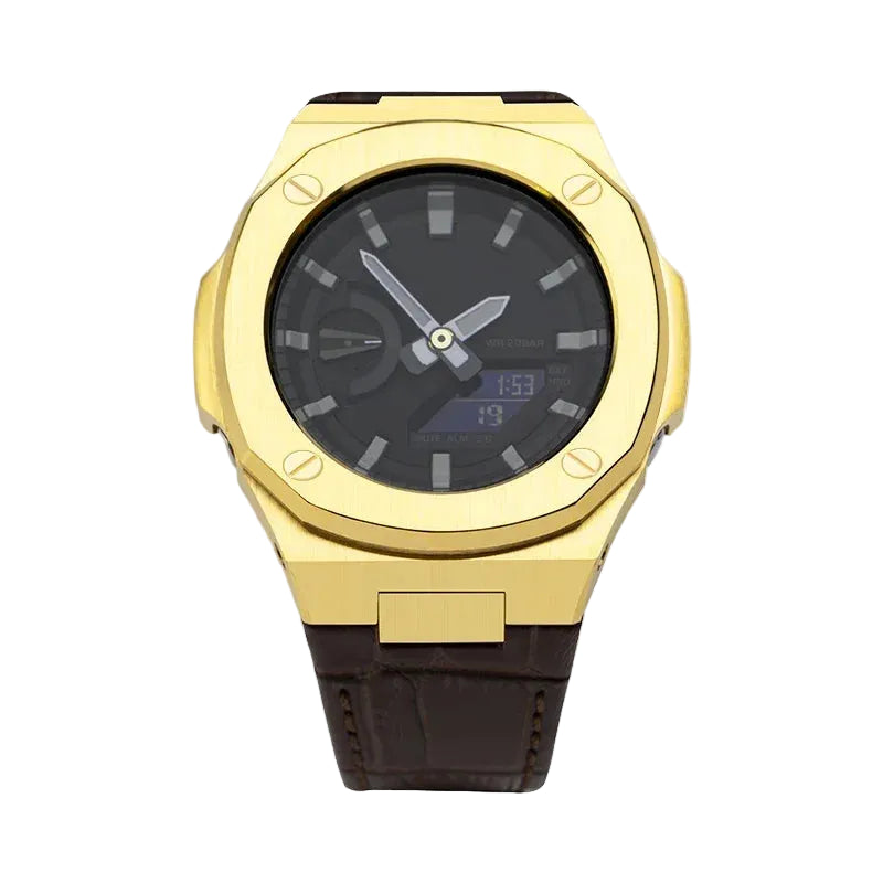 "Nautilus" Style Luxury Modification Kit for Casio G-Shock GA-2100 & GA-2110