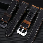 Genuine Leather Watch Band for Panerai – Crazy Horse Cowhide Strap 20mm 22mm 24mm 26mm STRAPS