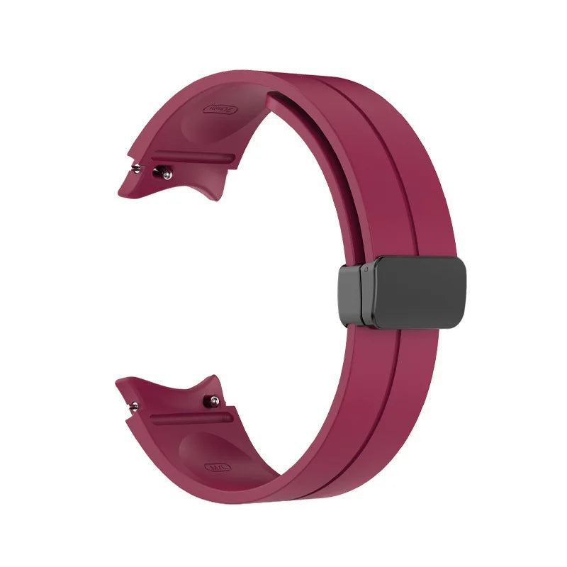 No-Gap Magnetic Silicone Strap for Samsung Galaxy Watch 7/6/5/4 Series STRAPS