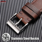 Quick Release Vintage Retro Genuine Leather Watch Band 18mm 20mm 22mm 19mm 21mm 24mm Crazy Horse Men Women Straps Watch Bracelet STRAPS