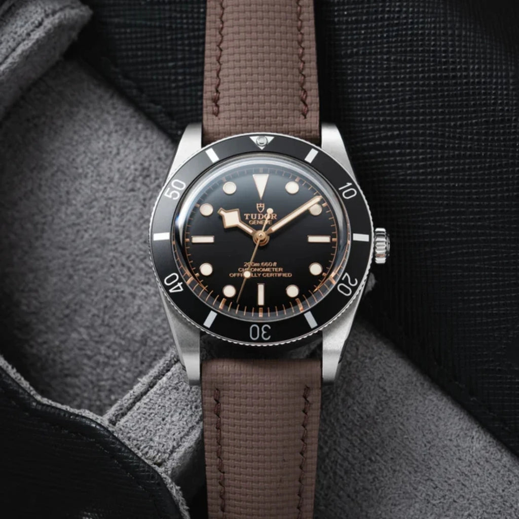 Sailcloth Signature FKM Rubber Strap for Tudor Black Bay Series