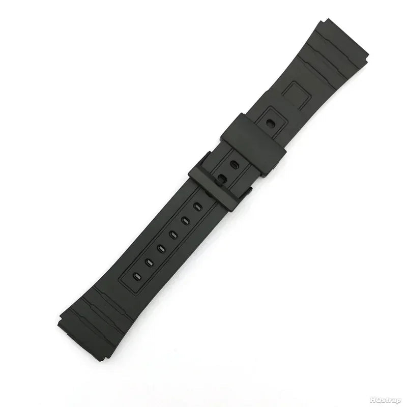 Silicone Strap for CASIO W800H SGW400 F84 F91W AE1200 AE1300 A158 A168 F105 F108 12mm 14mm 16mm 18mm 20mm 22mm STRAPS