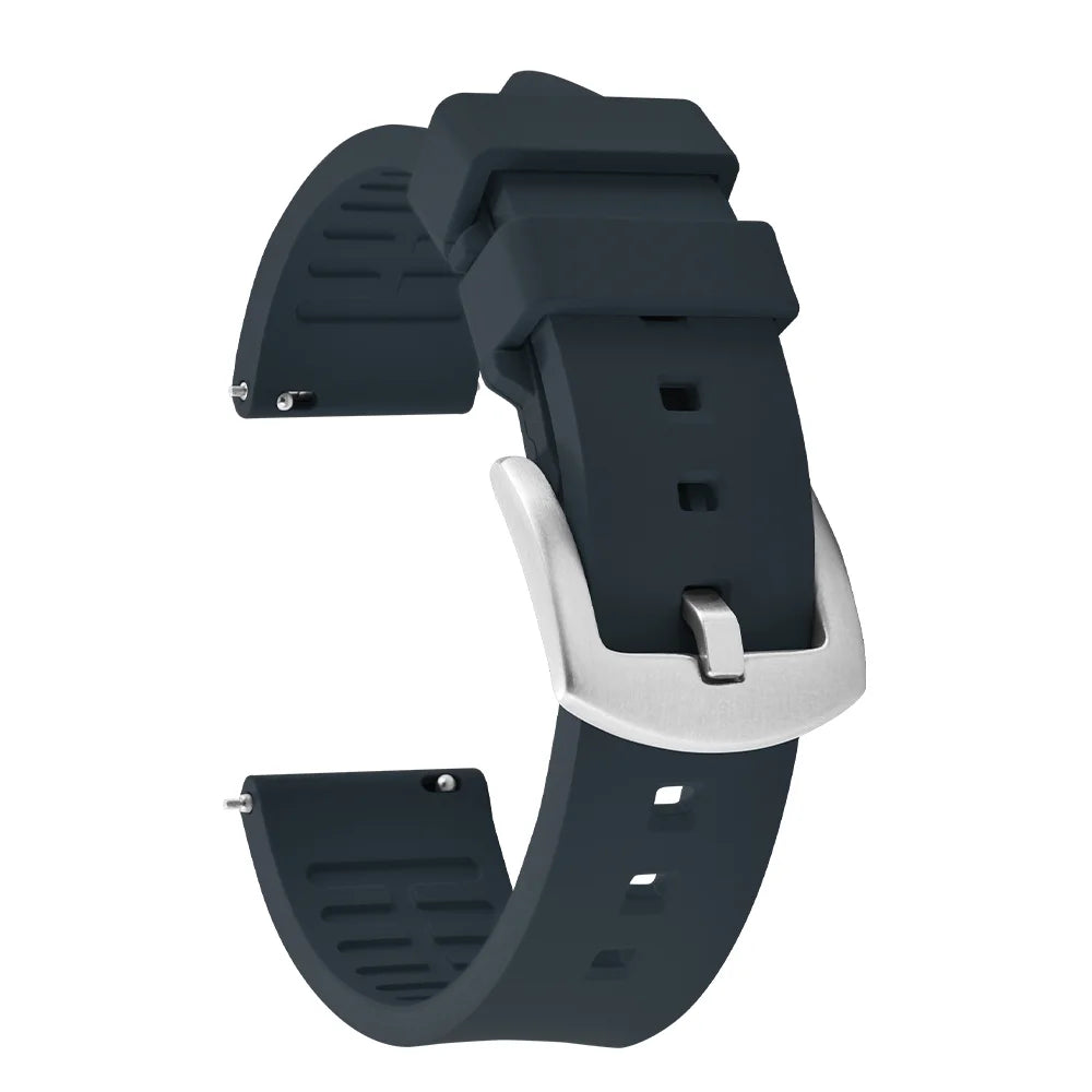 Premium FKM Rubber Watch Strap for Tissot, Seiko, and Omega Models STRAPS
