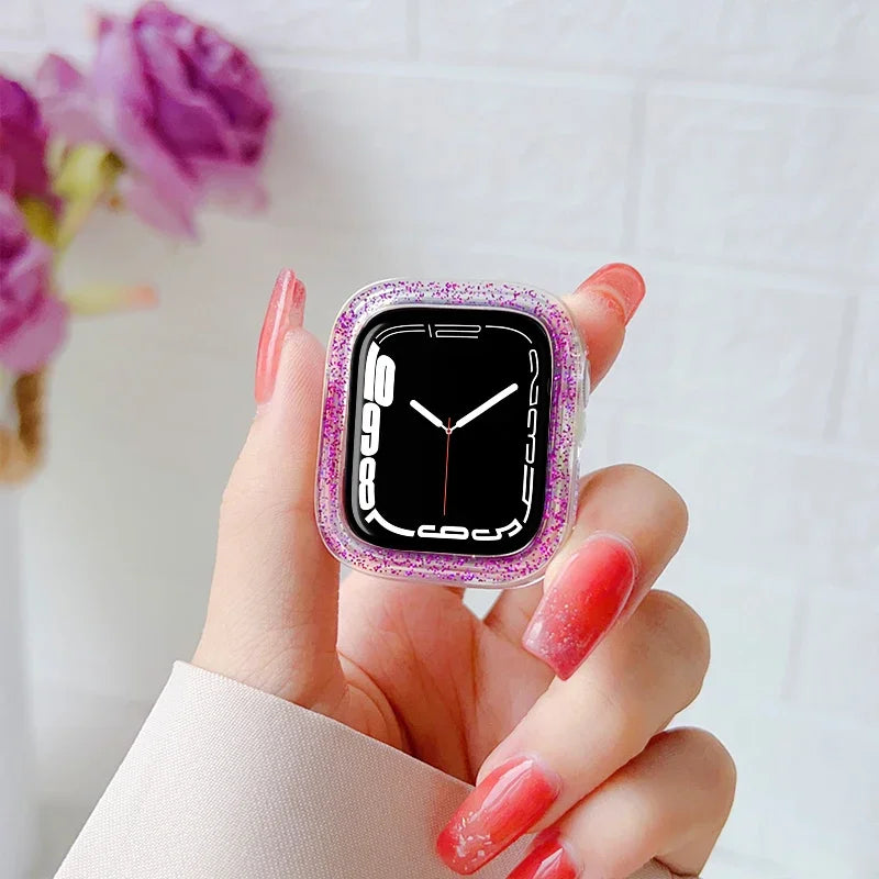Bling Case for Apple Watch Series 9/8/7/SE/6/5/4 (38mm–49mm)