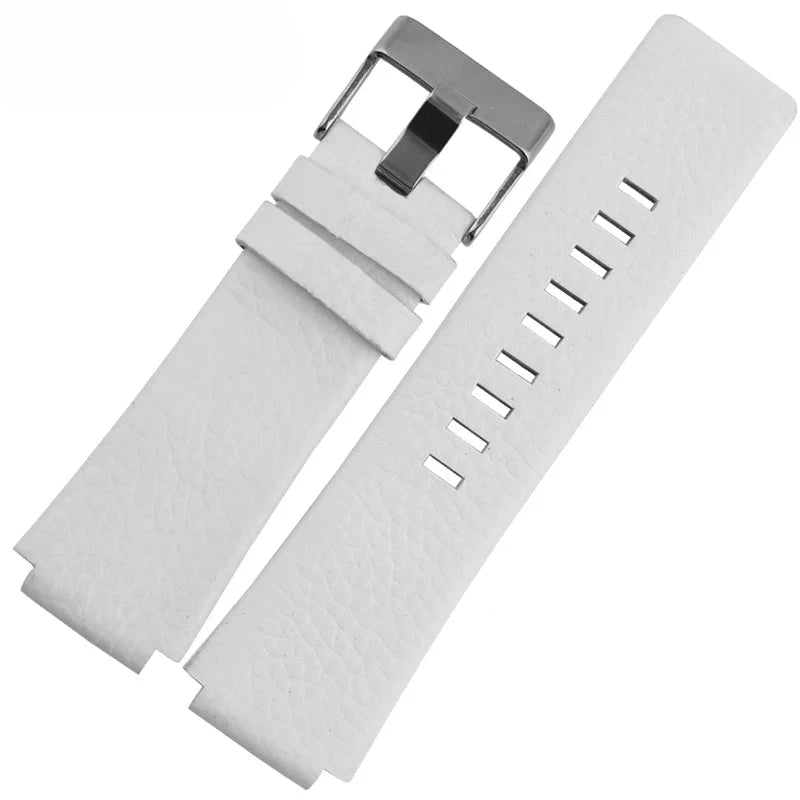 30x22mm Genuine Leather Watchband for Diesel DZ1089 / DZ1123 / DZ1132 STRAPS