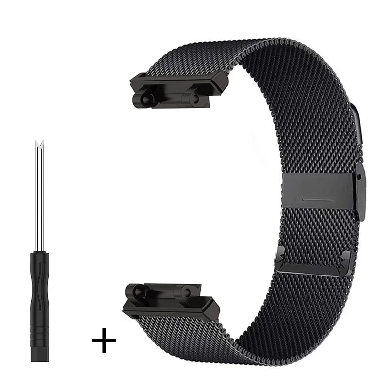 Stainless Steel Link Bracelet for Amazfit T-Rex 2, T-Rex Pro & T-Rex STRAPS