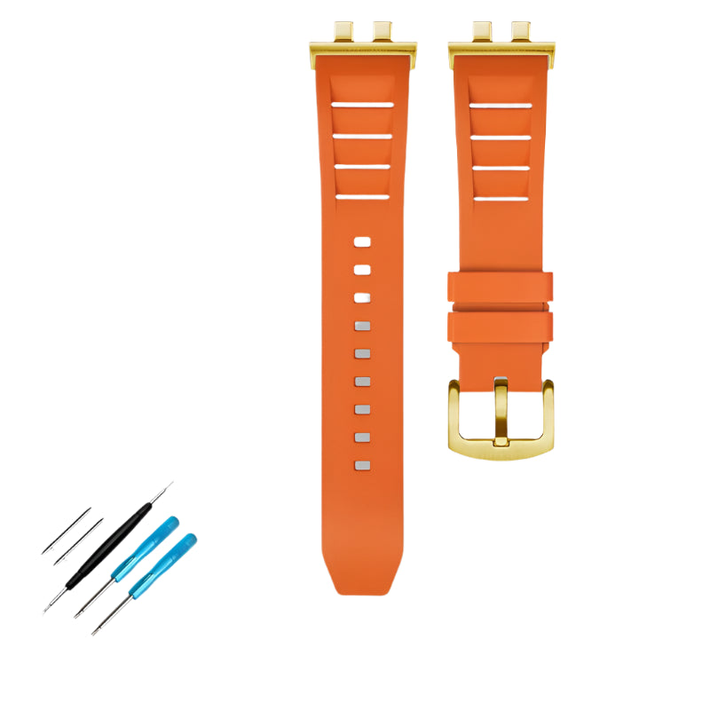 Rubber Link Strap for Casio G-SHOCK - GMW-B5000, GM-B2100, MRG-B2100D