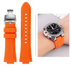 Silicone Raised Mouth Rubber Watch Strap for Casio G-SHOCK GST-B400/B200 - 24/26mm - STRAPS