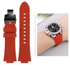 Silicone Raised Mouth Rubber Watch Strap for Casio G-SHOCK GST-B400/B200 - 24/26mm - STRAPS