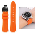 Silicone Raised Mouth Rubber Watch Strap for Casio G-SHOCK GST-B400/B200 - 24/26mm - STRAPS