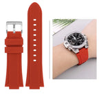 Silicone Raised Mouth Rubber Watch Strap for Casio G-SHOCK GST-B400/B200 - 24/26mm - STRAPS