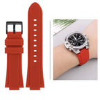 Silicone Raised Mouth Rubber Watch Strap for Casio G-SHOCK GST-B400/B200 - 24/26mm - STRAPS