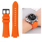 Silicone Raised Mouth Rubber Watch Strap for Casio G-SHOCK GST-B400/B200 - 24/26mm - STRAPS